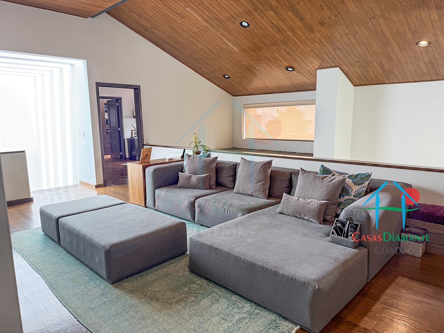 Jardines del Pedregal Casa Árbol B - Sala de TV planta alta 4